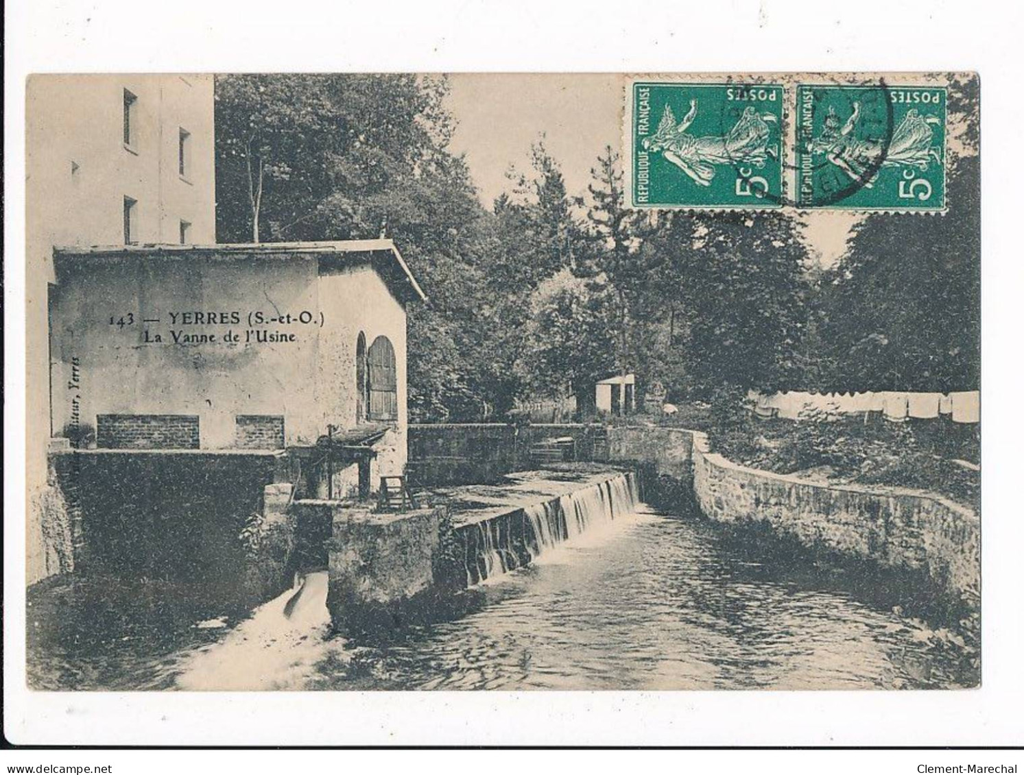 YERRES : La Vanne De L'usine - Très Bon état - Yerres