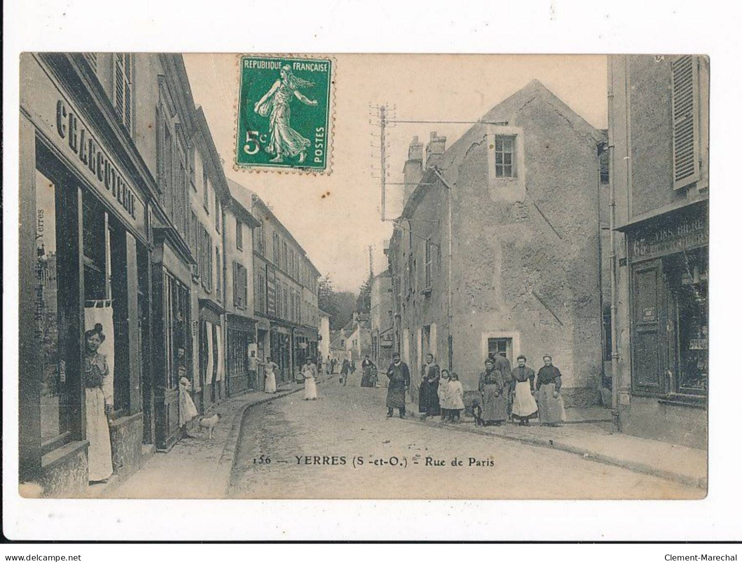 YERRES : Rrue De Paris - Très Bon état - Yerres