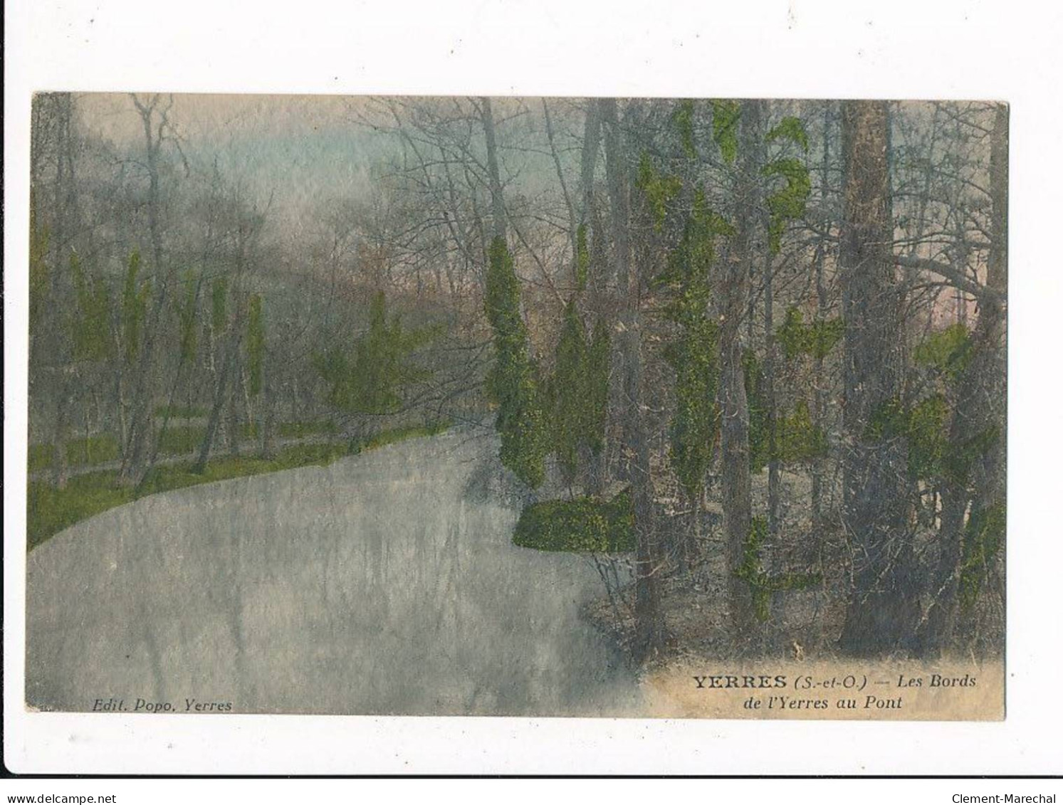 YERRES : Les Bords De L'yerres Au Pont - Très Bon état - Yerres