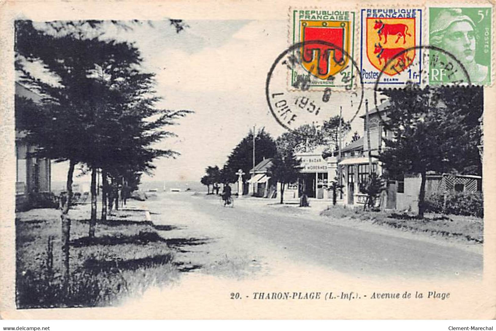 THARON PLAGE - Avenue De La Plage - état - Tharon-Plage
