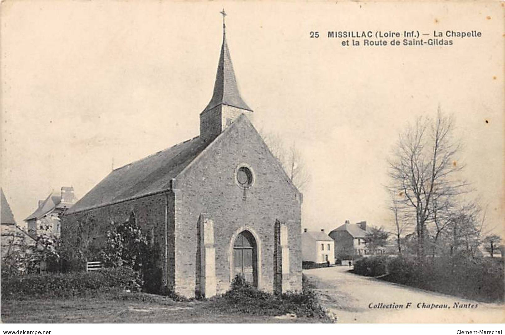 MISSILLAC - La Chapelle Et La Route De Saint Gildas - Très Bon état - Missillac