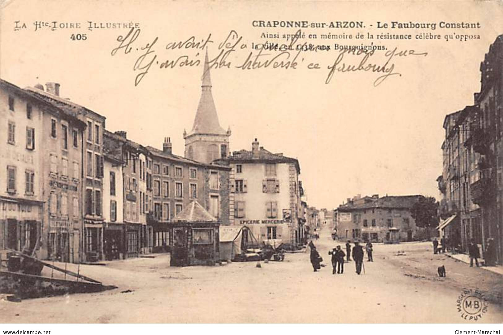 CRAPONNE SUR ARZON - Le Faubourg Constant - état - Craponne Sur Arzon
