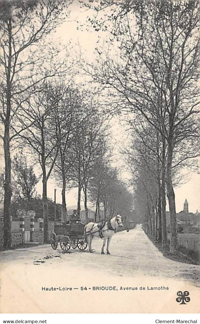 BRIOUDE - Avenue De Lamothe - Très Bon état - Brioude