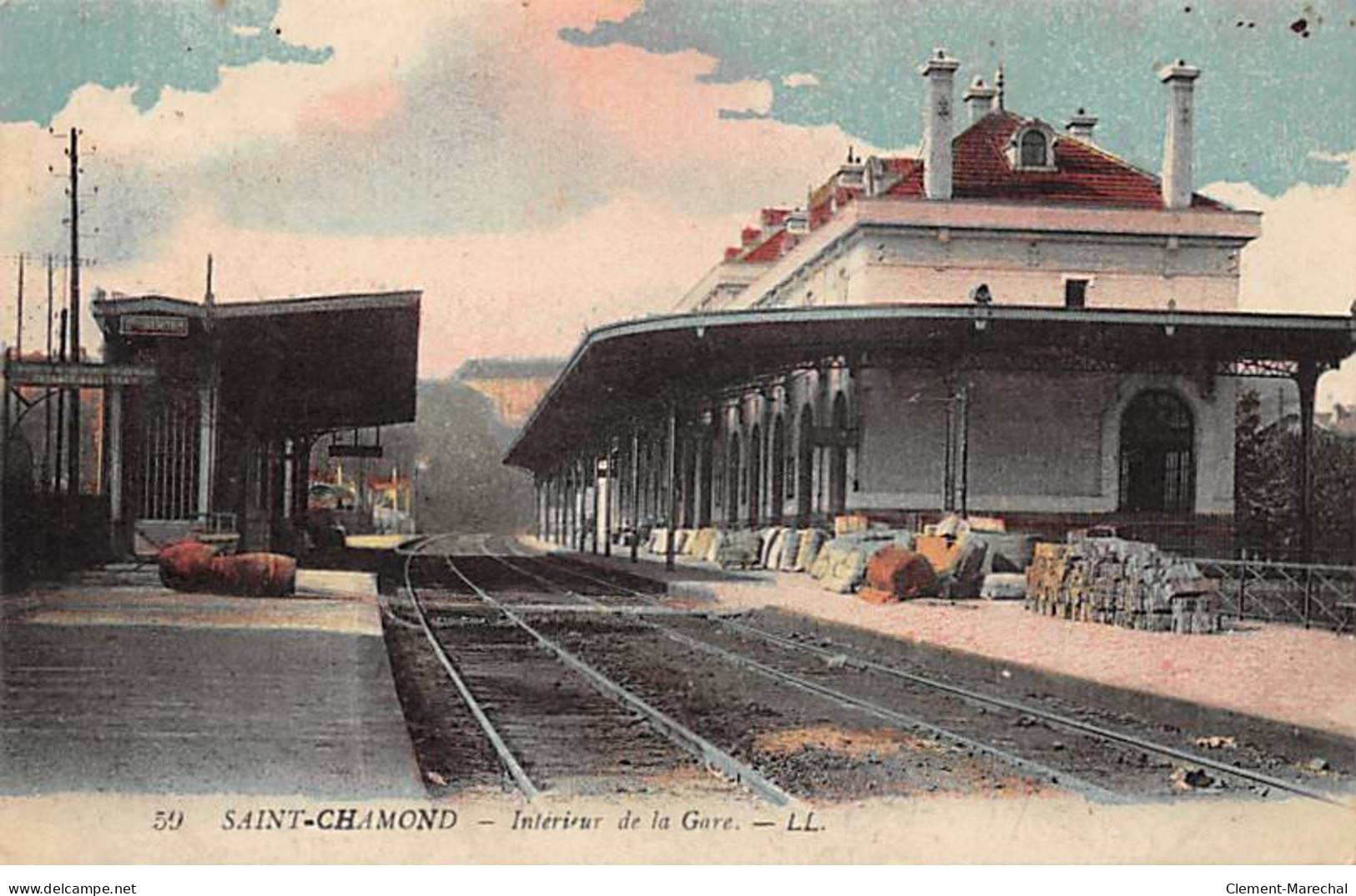 SAINT CHAMOND - Intérieur De La Gare - Très Bon état - Saint Chamond