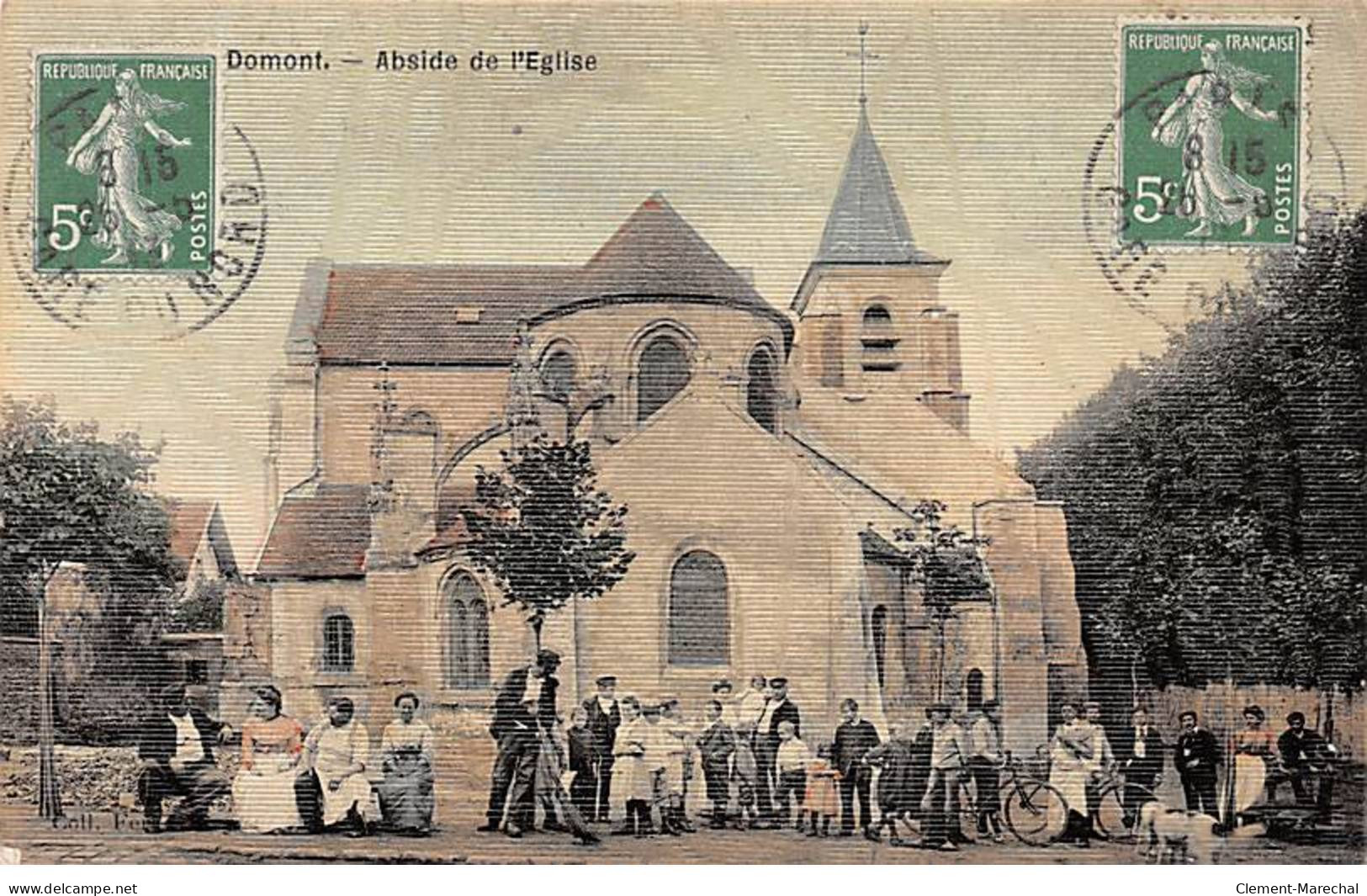 DOMONT - Abside De L'Eglise - Très Bon état - Domont