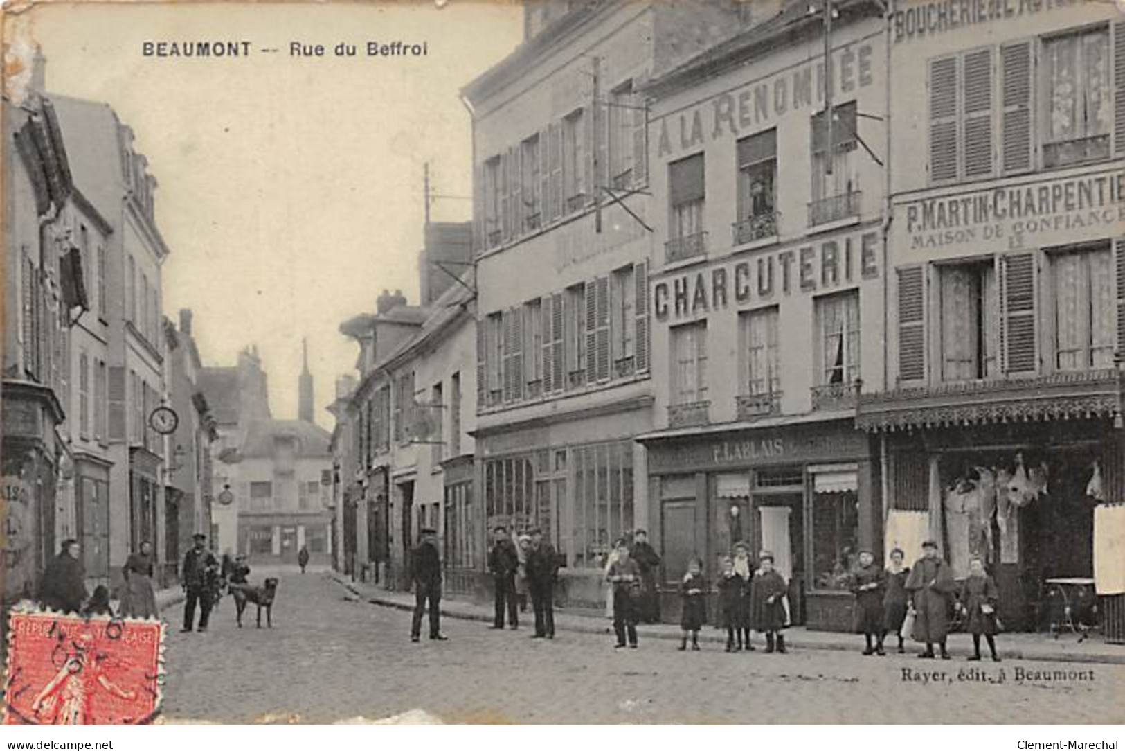 BEAUMONT - Rue Du Beffroi - état - Beaumont Sur Oise