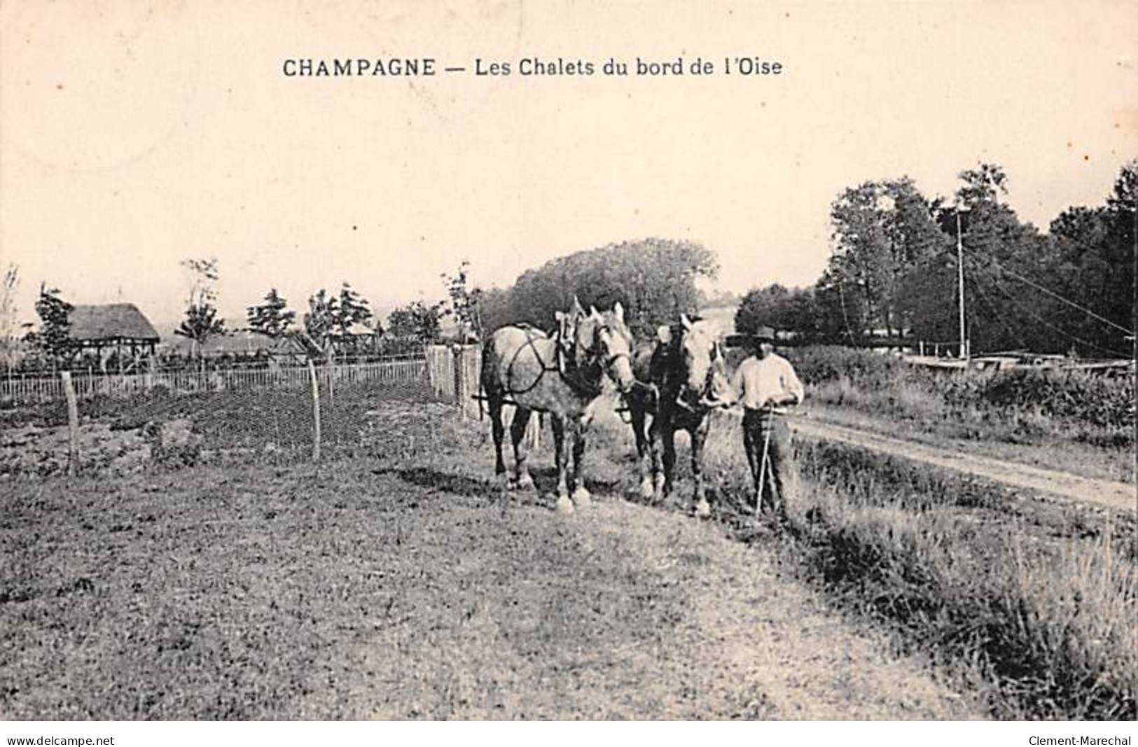 CHAMPAGNE - Les Chalets Du Bord De L'Oise - Très Bon état - Champagne Sur Oise