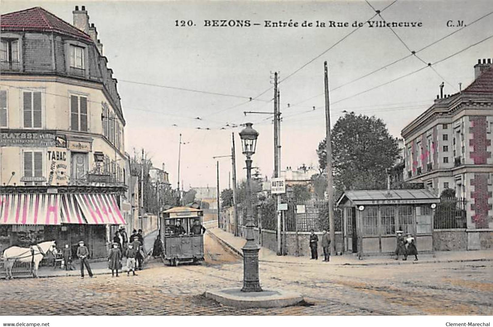 BEZONS - Entrée De La Rue De Villeneuve - Très Bon état - Bezons