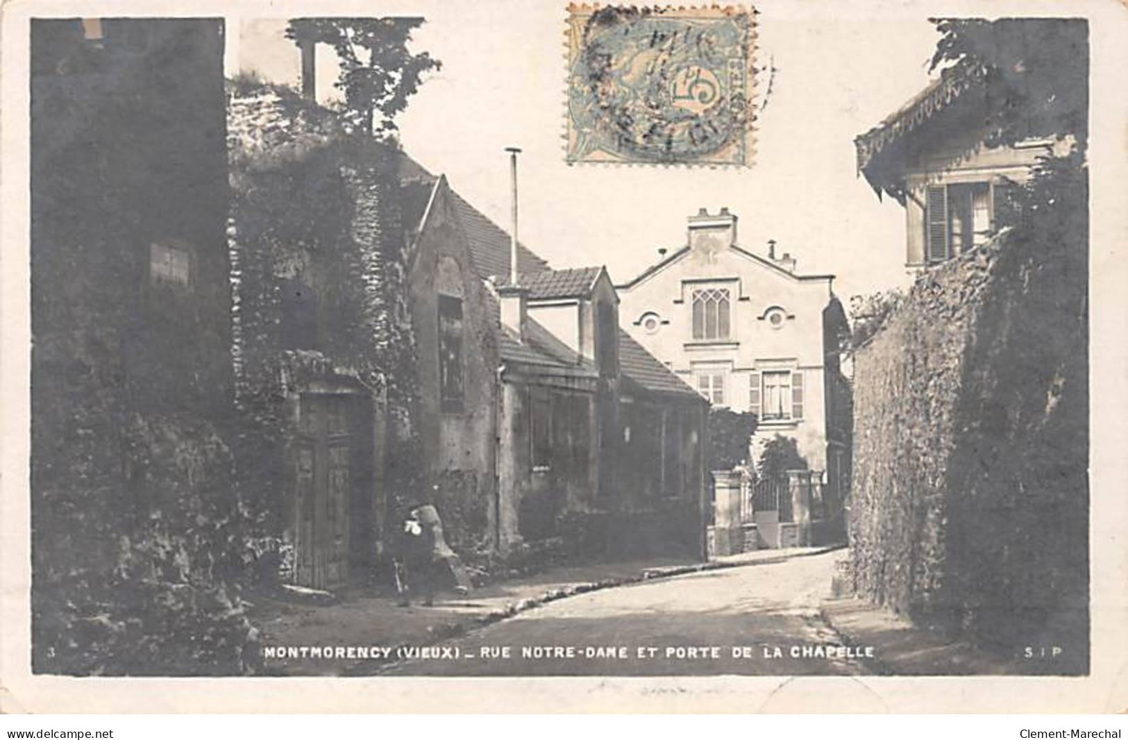 MONTMORENCY ( Vieux ) - Rue Notre Dame Et Porte De La Chapelle - Très Bon état - Montmorency