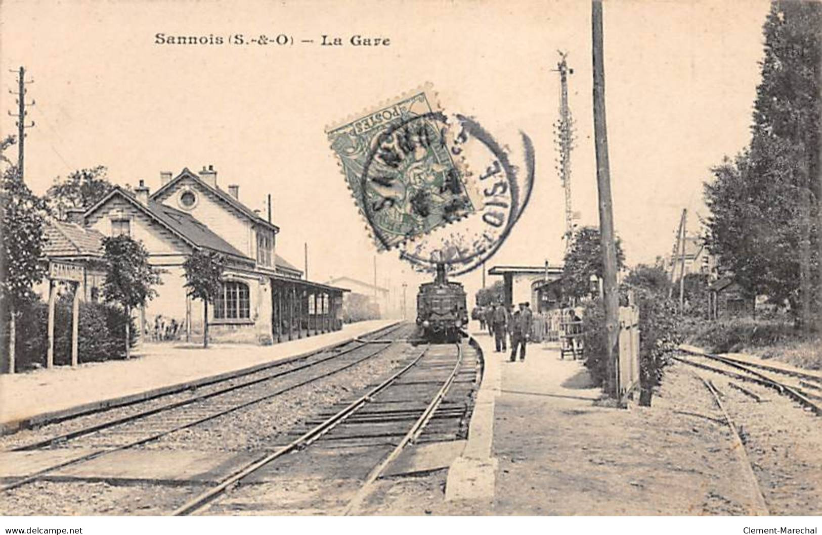 SANNOIS - La Gare - Très Bon état - Sannois