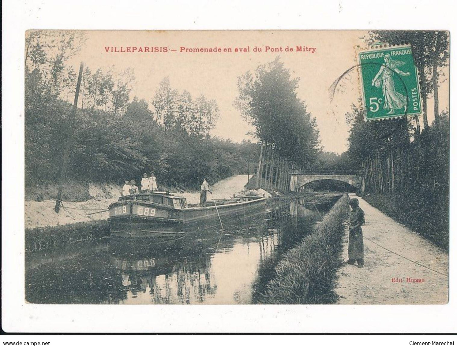 VILLEPARISIS: Promenade En Aval Du Pont De Mitry - Très Bon état - Villeparisis