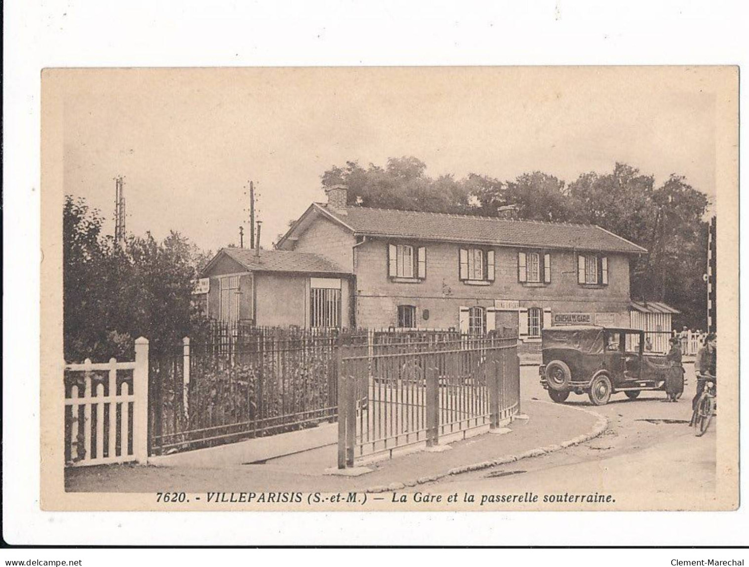 VILLEPARISIS: La Gare Et La Passerelle Souterraine - Très Bon état - Villeparisis