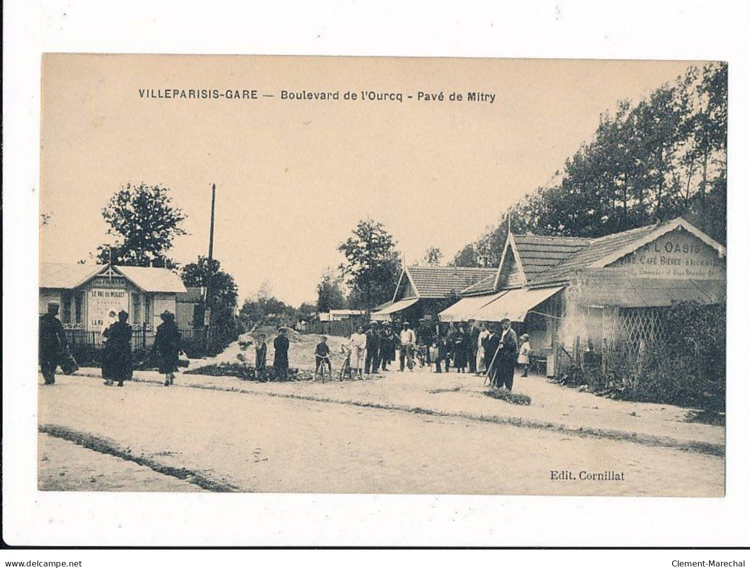 VILLEPARISIS-GARE: Boulevard De L'ourcq, Pavé De Mitry - Très Bon état - Villeparisis