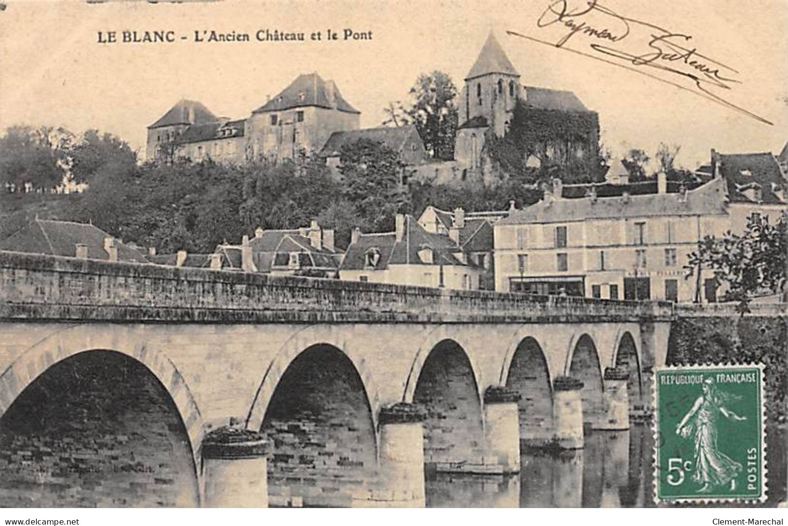 LE BLANC - L'Ancien Château Et Le Pont - Très Bon état - Le Blanc