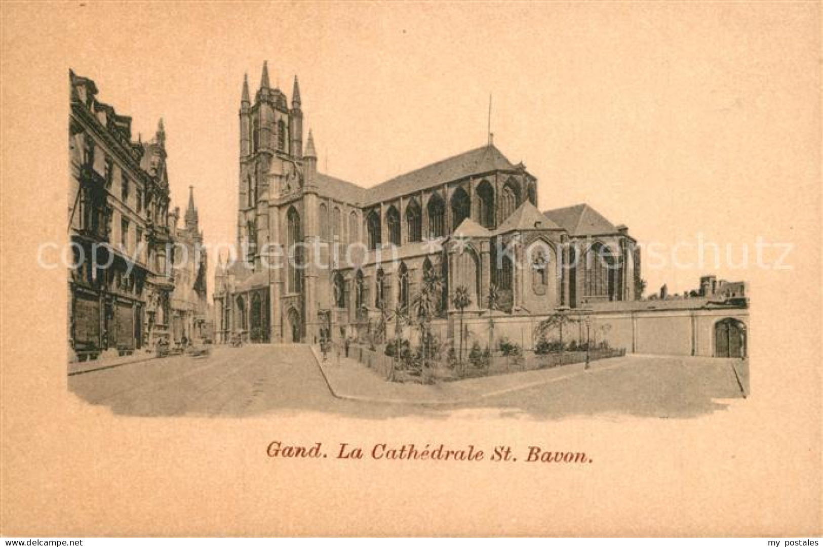 73508418 Gand Belgien La Cathedrale St Bavon Gand Belgien - Andere & Zonder Classificatie