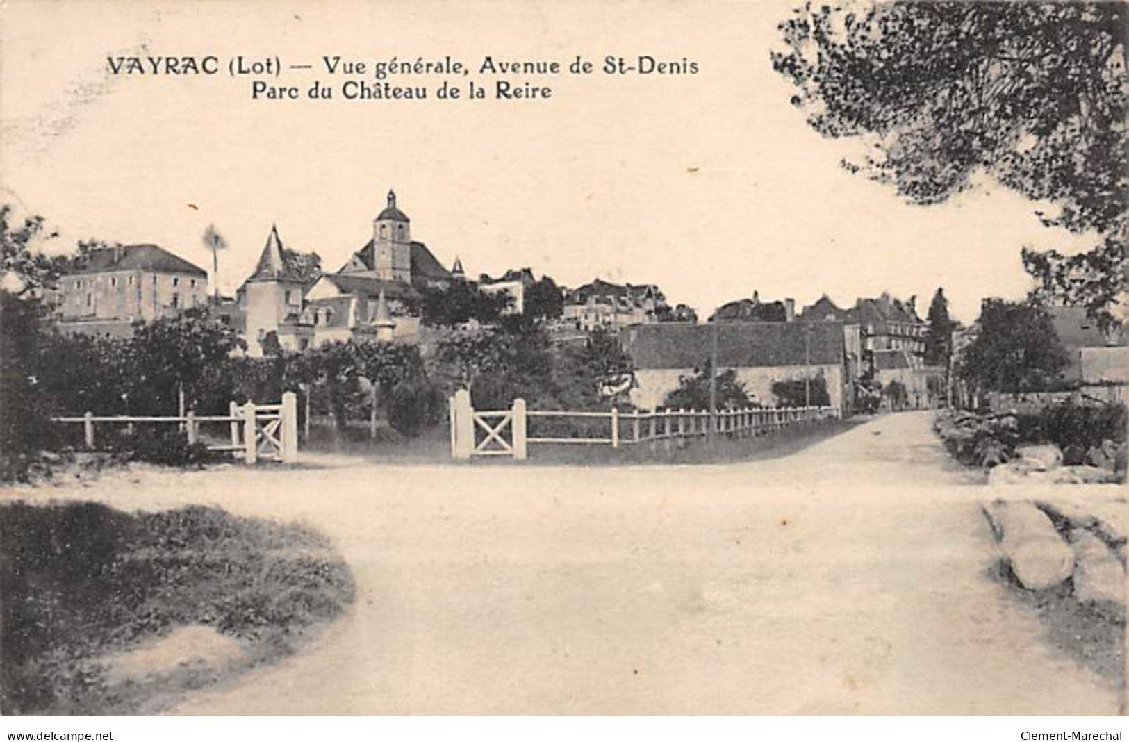 VAYRAC - Vue Générale, Avenue De Saint Denis - Parc Du Château De La Reire - Très Bon état - Vayrac