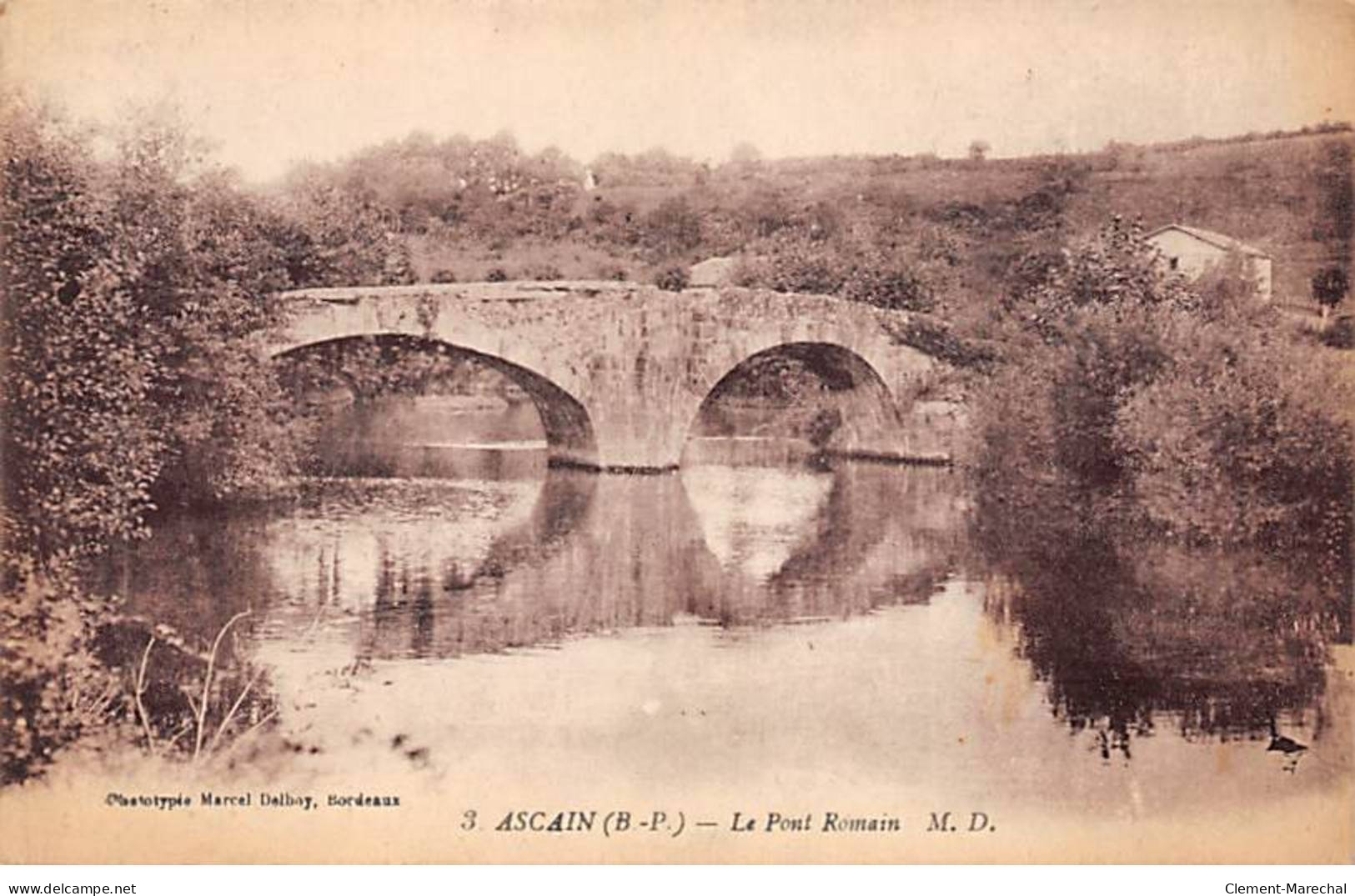 ASCAIN - Le Pont Romain - Très Bon état - Ascain