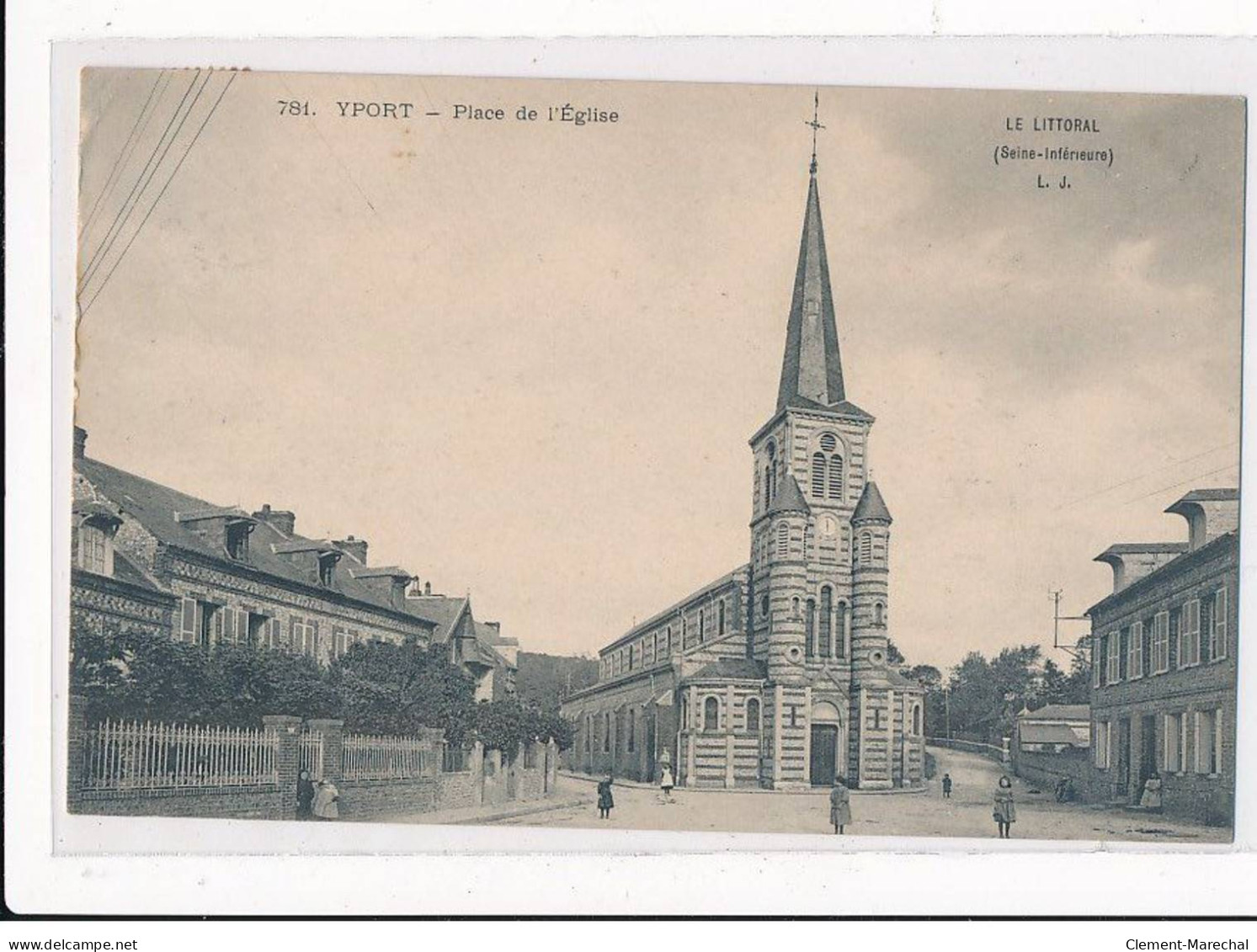 YPORT: Place De L'église - Très Bon état - Yport