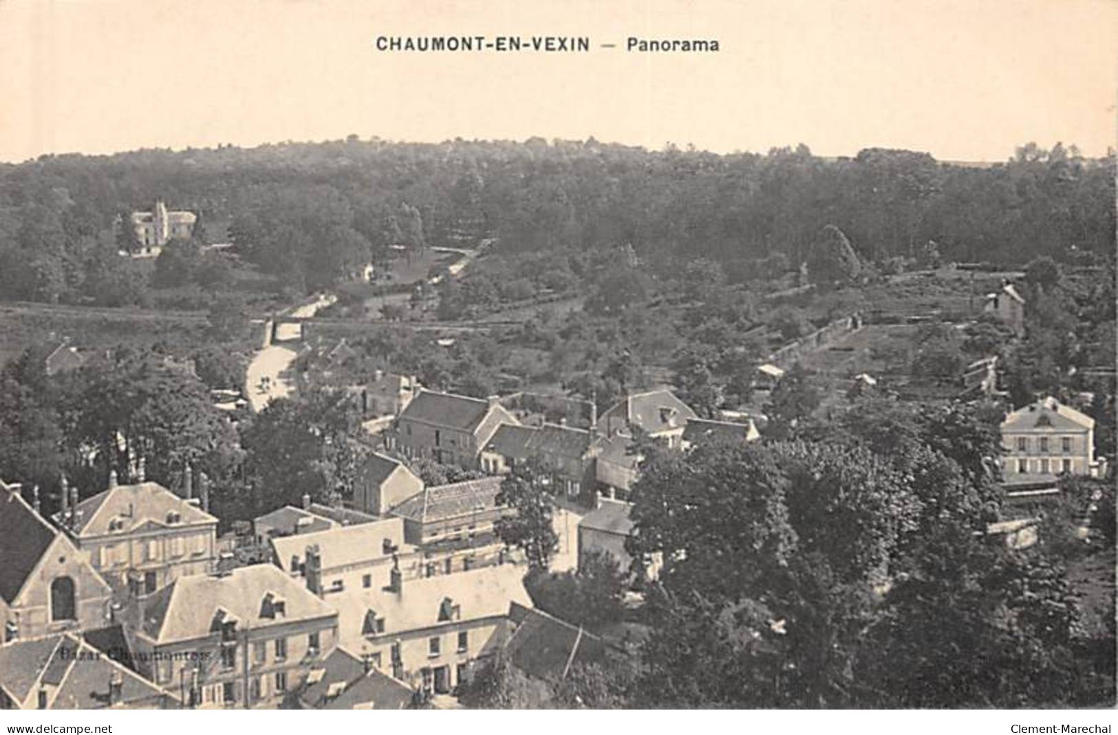CHAUMONT EN VEXIN - Panorama - Très Bon état - Chaumont En Vexin