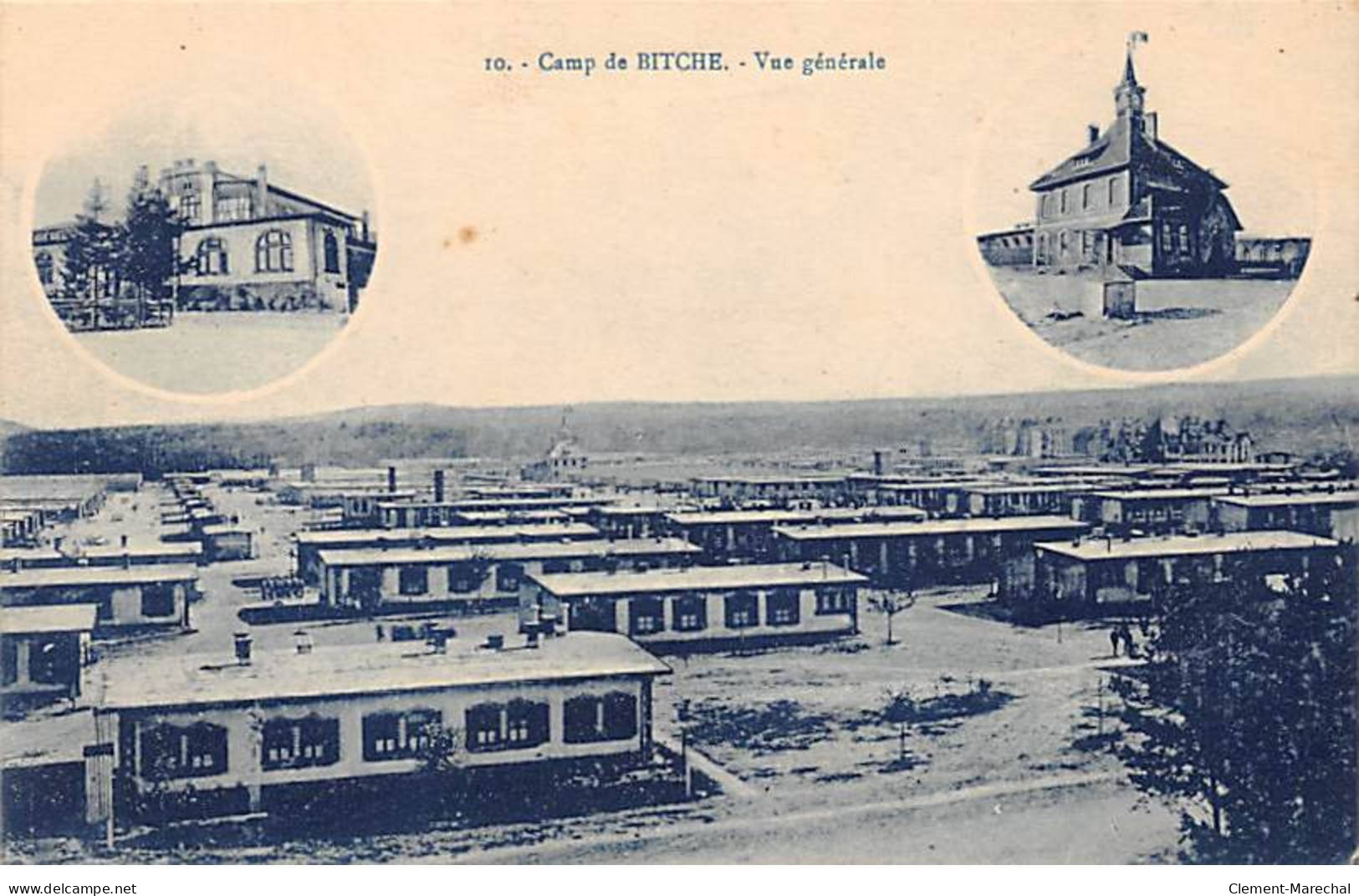 Camp De BITCHE - Vue Générale - Très Bon état - Bitche