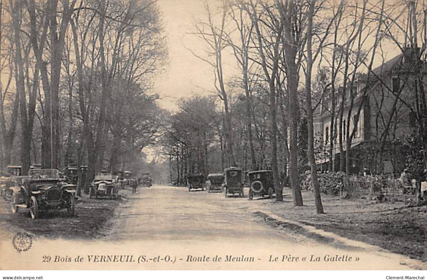Bois De VERNEUIL - Route De Meulan - Le Père " La Galette " - Très Bon état - Verneuil Sur Seine