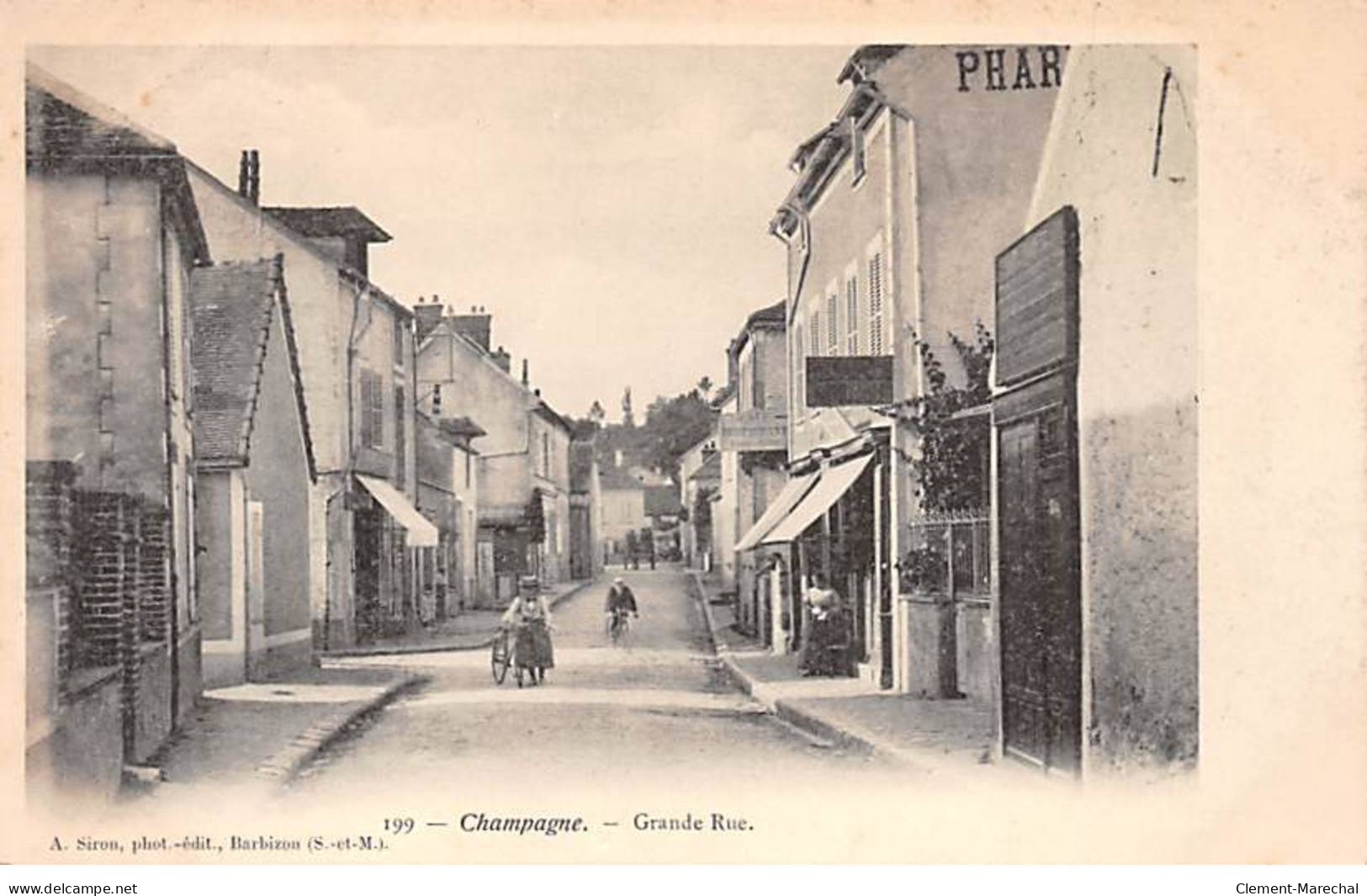 CHAMPAGNE - Grande Rue - Très Bon état - Champagne Sur Seine