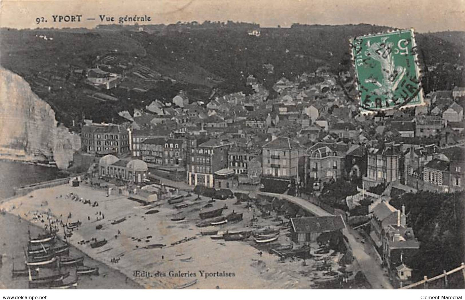 YPORT - Vue Générale - Très Bon état - Yport