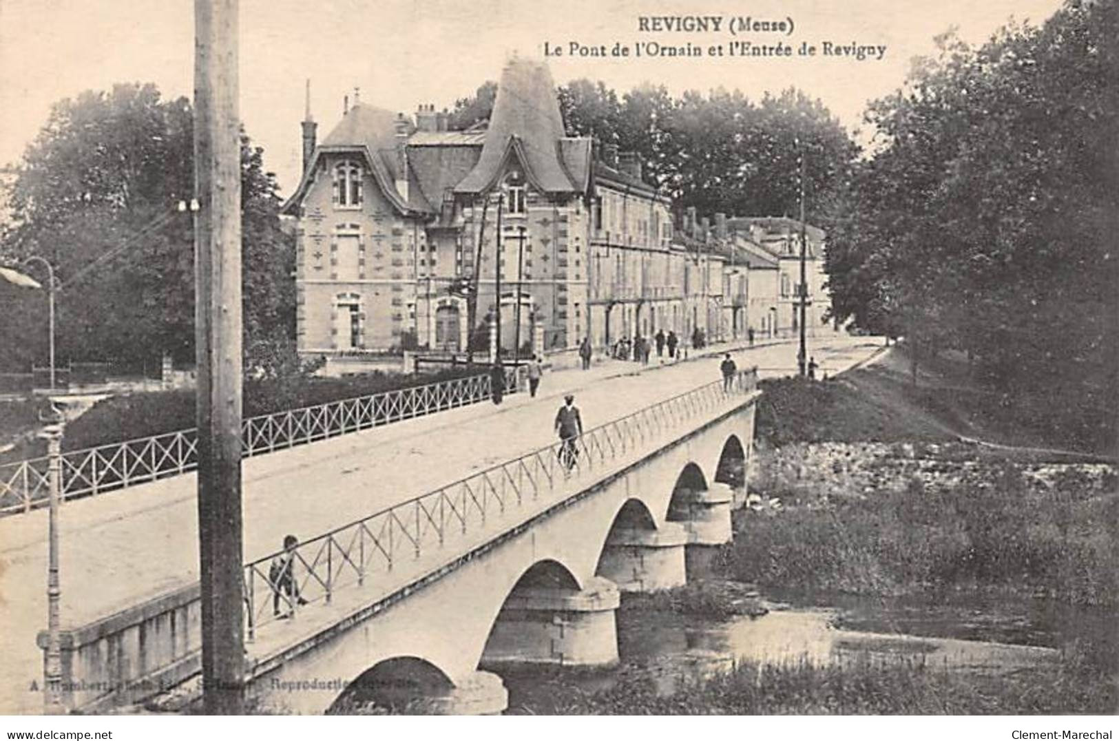 REVIGNY - Le Pont De L'Ornain Et L'Entrée De Revigny - Très Bon état - Revigny Sur Ornain