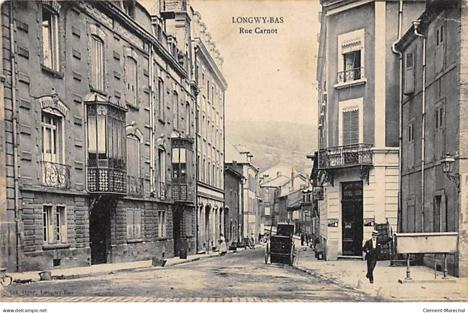 LONGWY BAS - Rue Carnot - état - Longwy