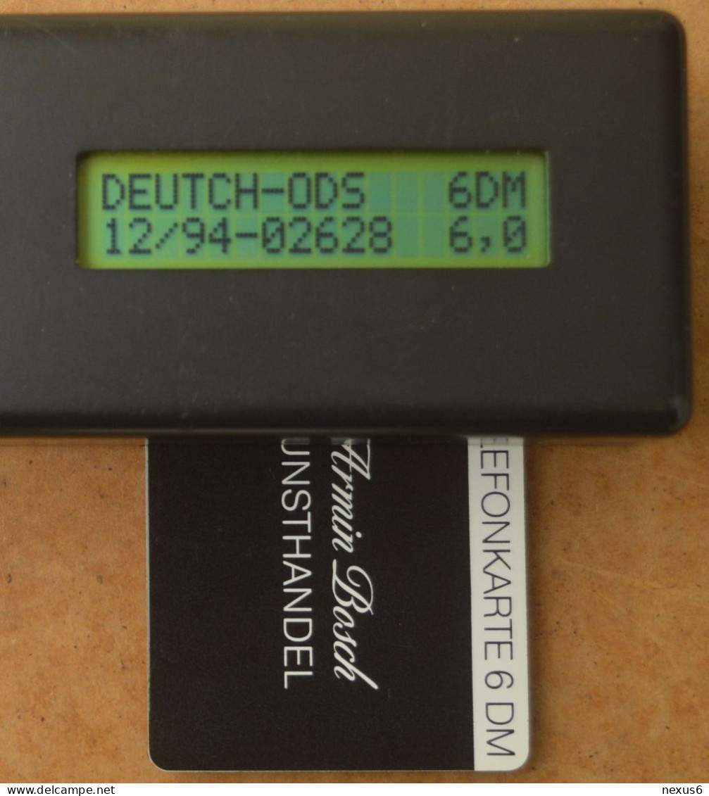 Germany - Kunsthandel Armin Bosch - O 0439 - 01.1993, 6DM, 1.000ex, Mint - O-Series: Kundenserie Vom Sammlerservice Ausgeschlossen