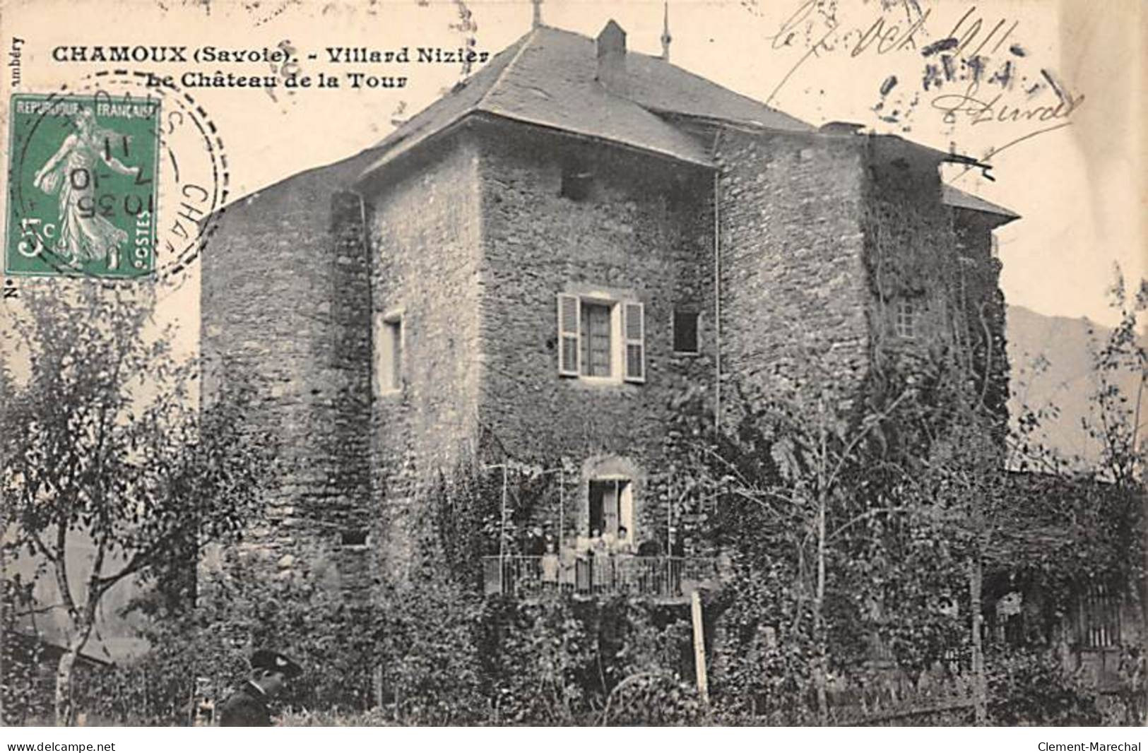 CHAMOUX - Villard Nizier - Le Château De La Tour - Très Bon état - Chamoux Sur Gelon