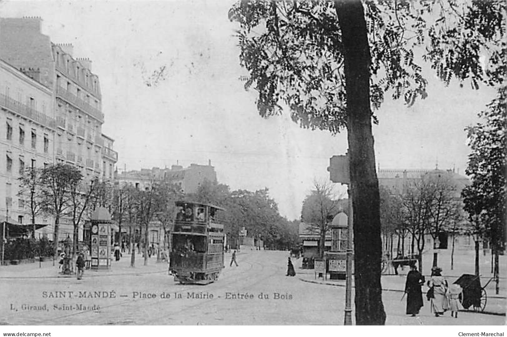 SAINT MANDE - Place De La Mairie - Entrée Du Bois - Très Bon état - Saint Mande
