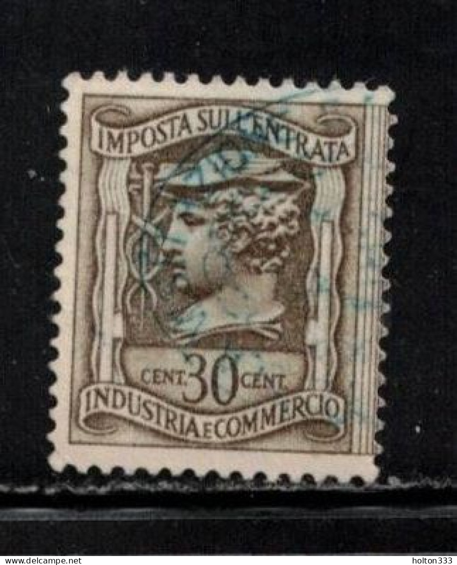 ITALY Scott # ??? Used - Revenue Stamp - Steuermarken