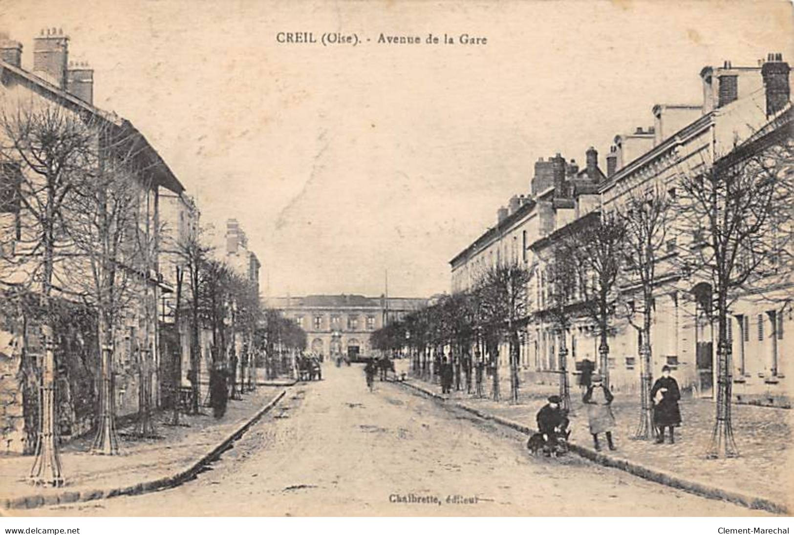 CREIL - Avenue De La Gare - état - Creil