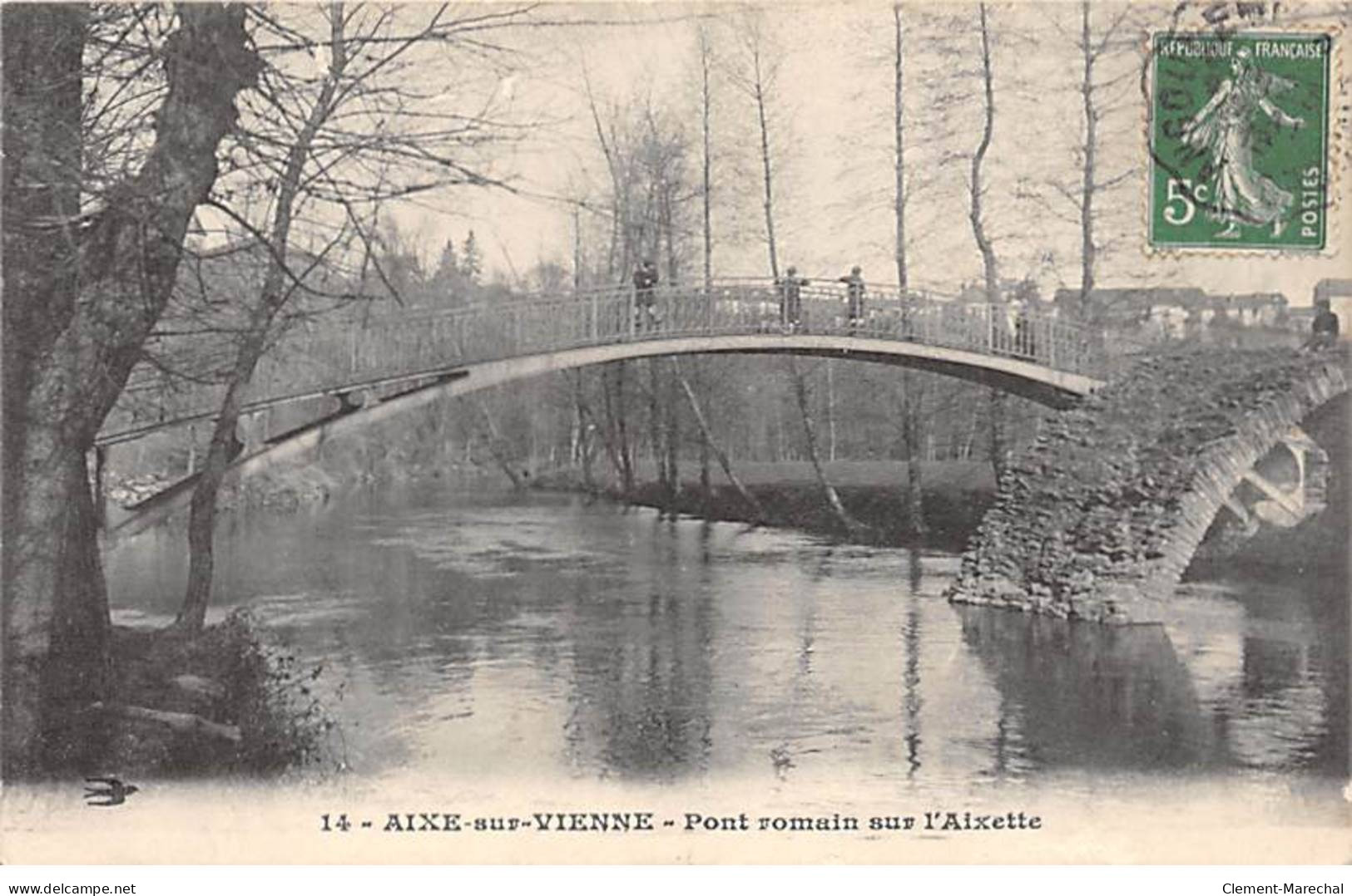 AIXE SUR VIENNE - Pont Romain Sur L'Aixette - Très Bon état - Aixe Sur Vienne