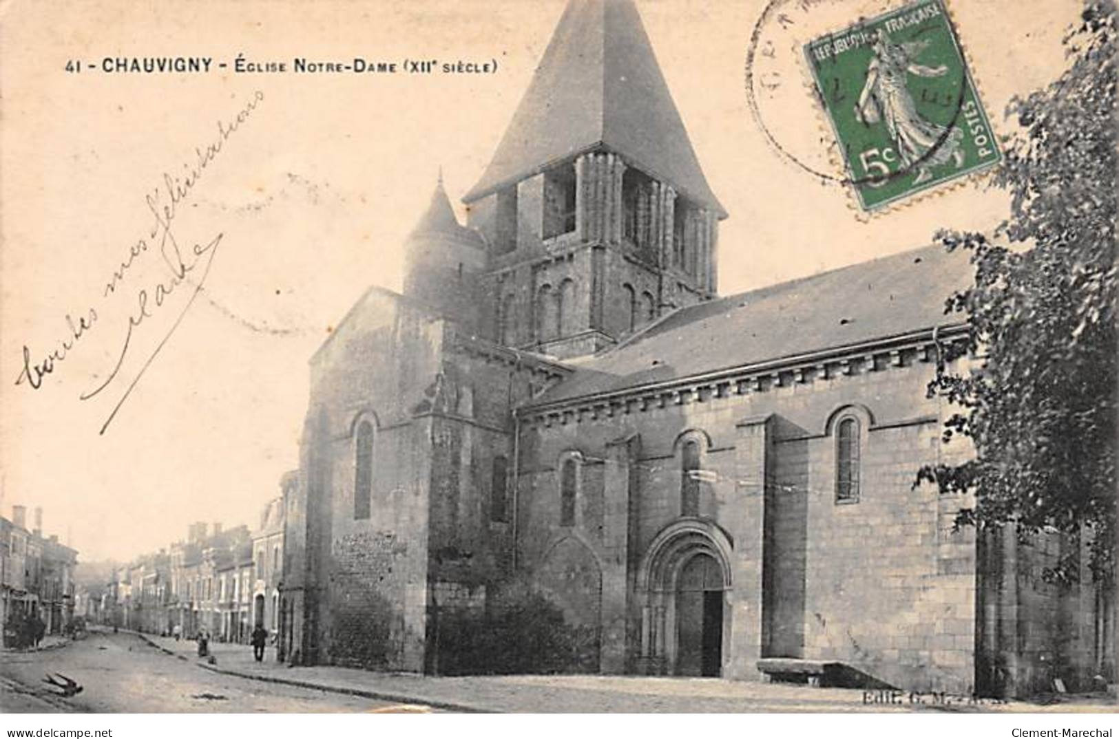 CHAUVIGNY - Eglise Notra Dame - état - Chauvigny