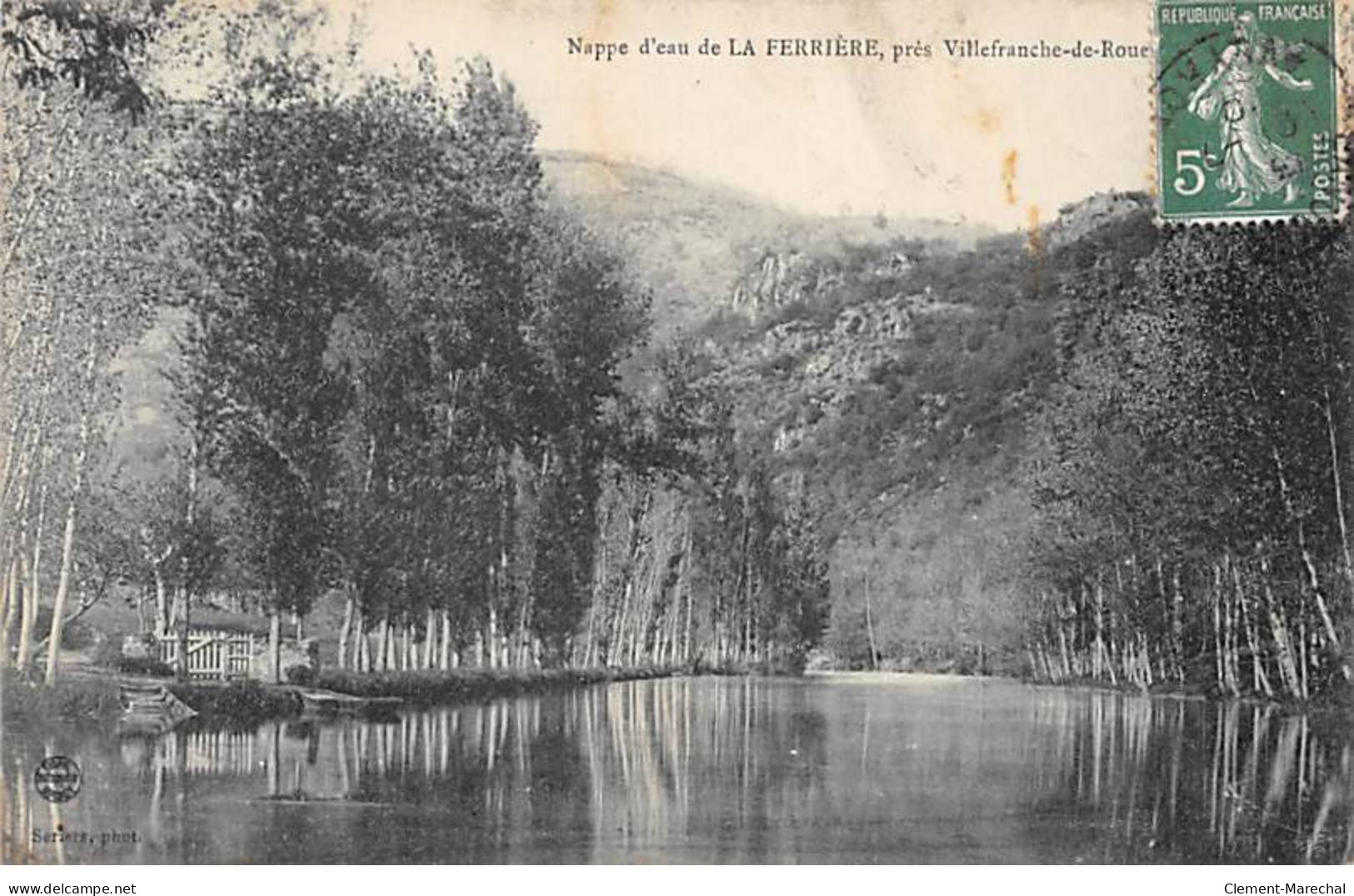 Nappe D'eau De LA FERRIERE Près Villefranche De Rouen - Très Bon état - Villefranche De Rouergue