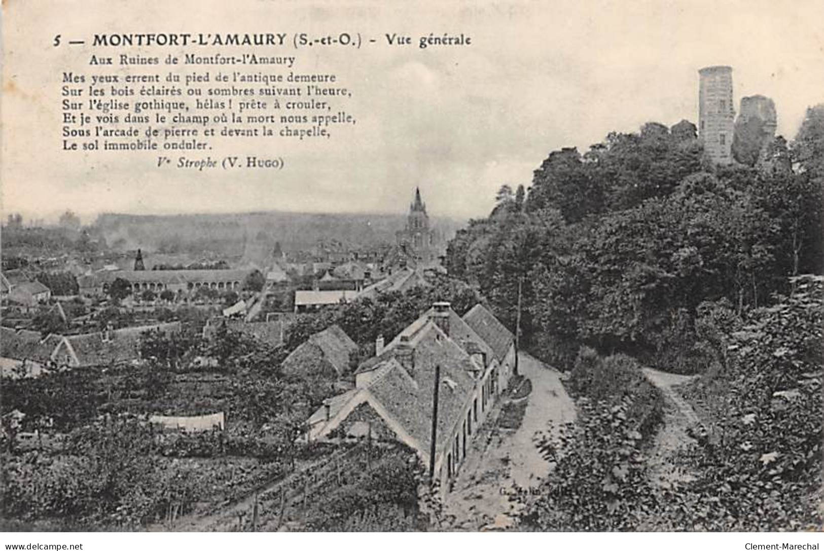 MONTFORT L'AMAURY - Vue Générale - Très Bon état - Montfort L'Amaury