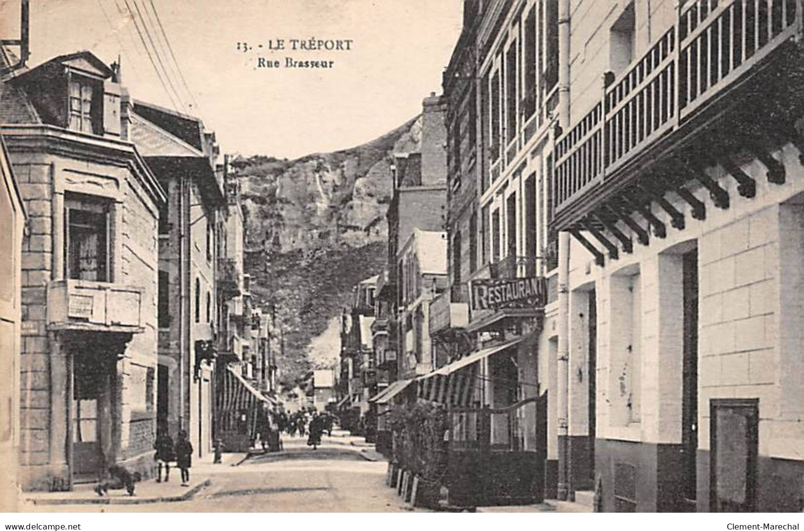 LE TREPORT - Rue Brasseur - Très Bon état - Le Treport