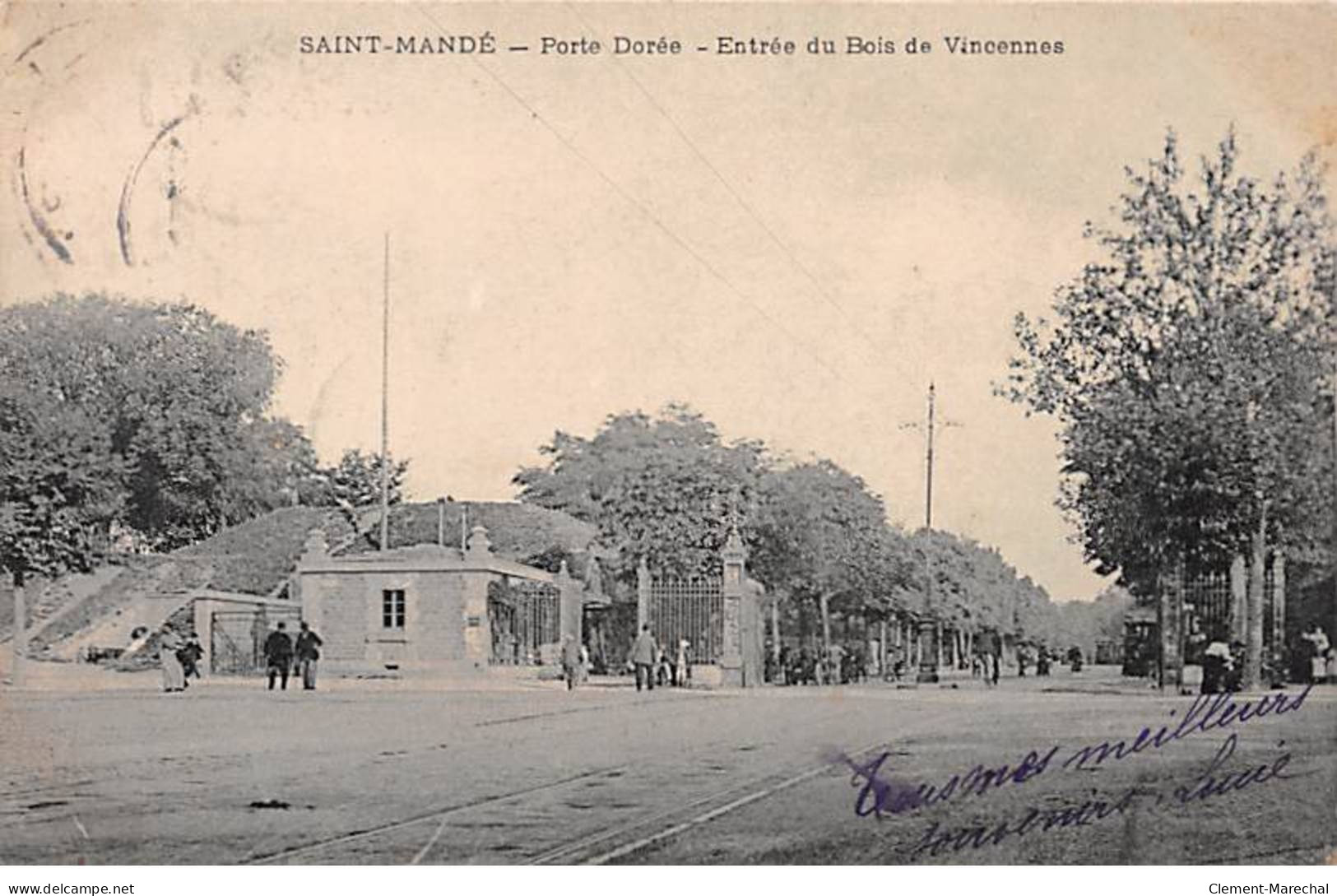 SAINT MANDE - Porte Dorée - Entrée Du Bois De Vincennes - Très Bon état - Saint Mande