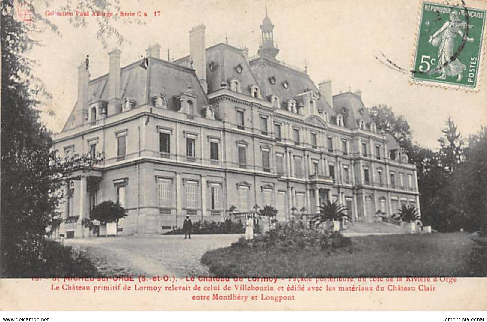 SAINT MICHEL SUR ORGE - Le Château De Lormoy - Très Bon état - Saint Michel Sur Orge