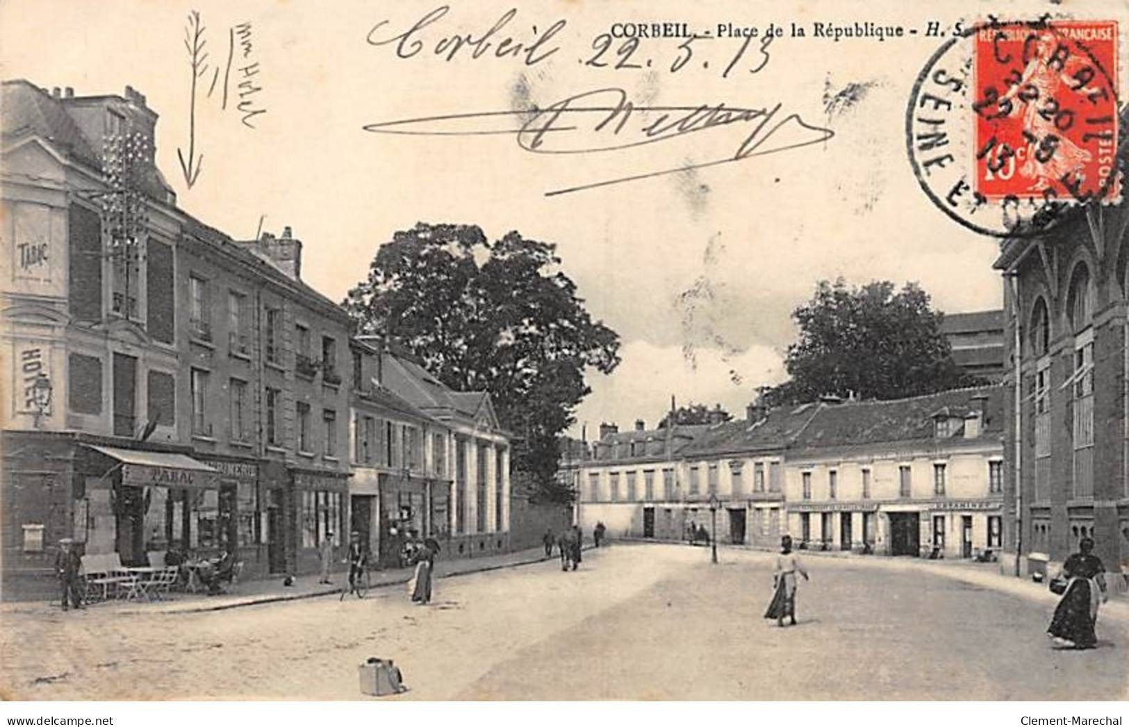 CORBEIL - Place De La République  - Très Bon état - Corbeil Essonnes