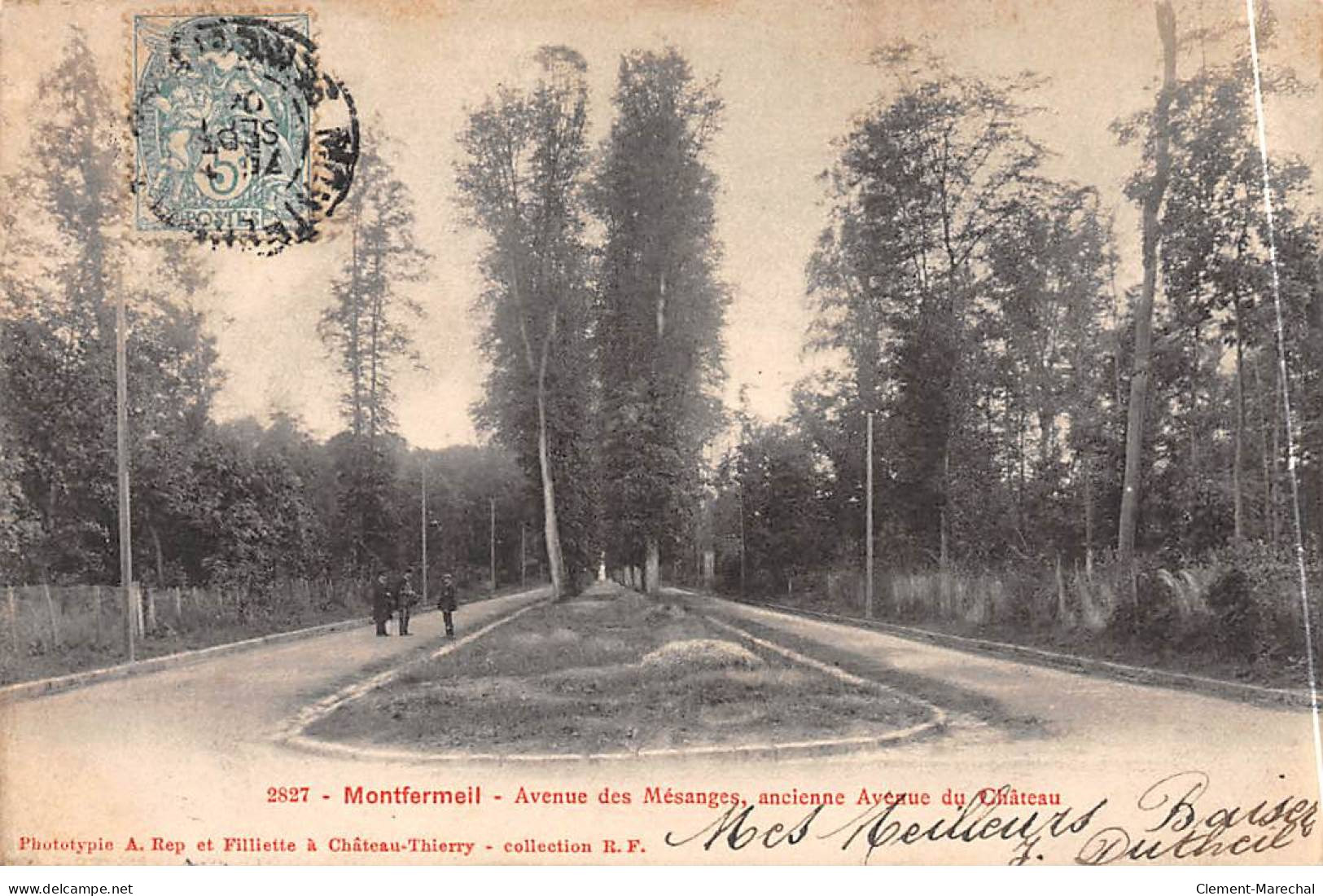 MONTFERMEIL - Avenue Des Mésanges, Ancienne Avenue Du Château - état - Montfermeil