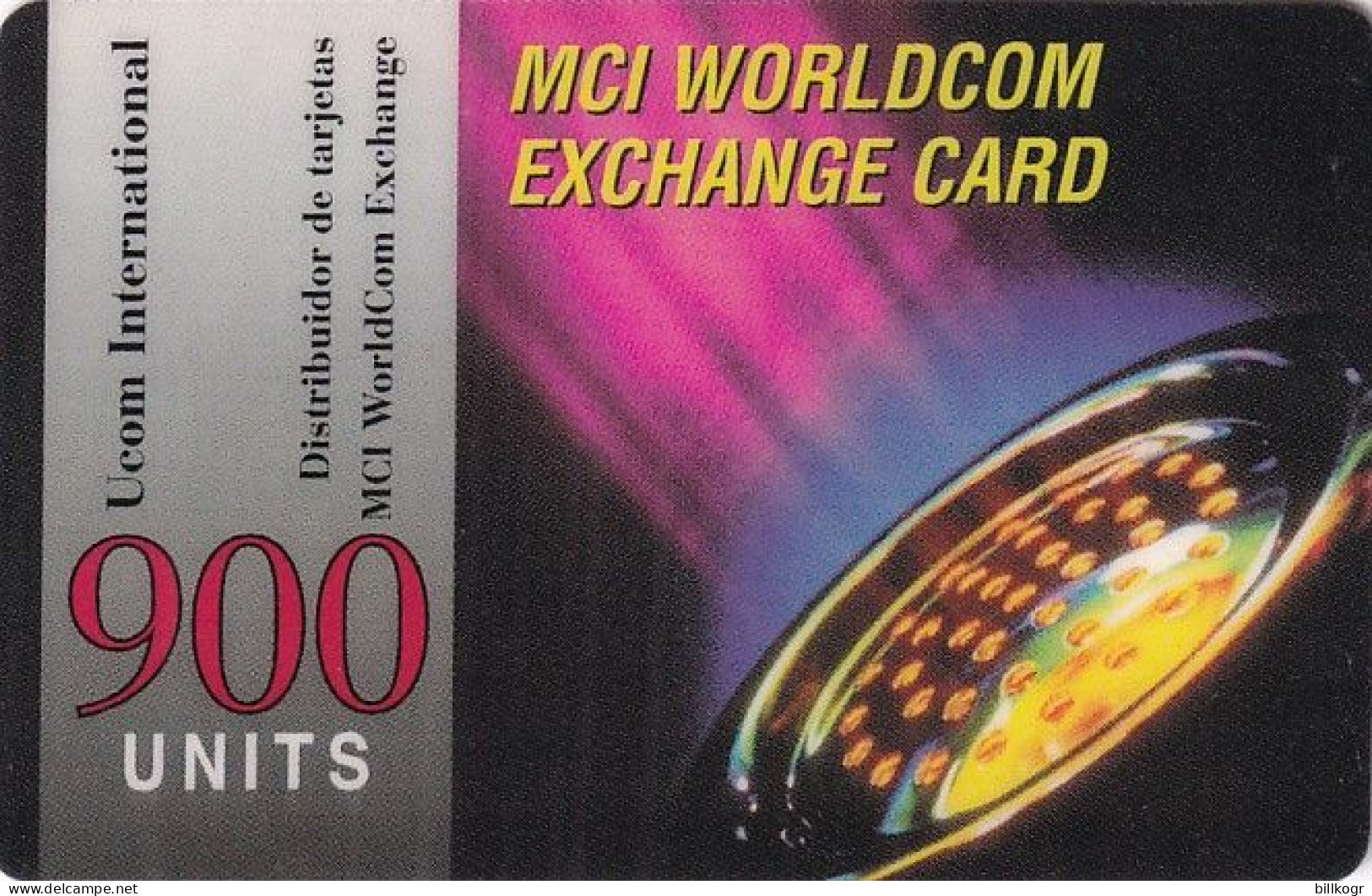 SPAIN - MCI Prepaid Card 900 Units, Used - Other & Unclassified