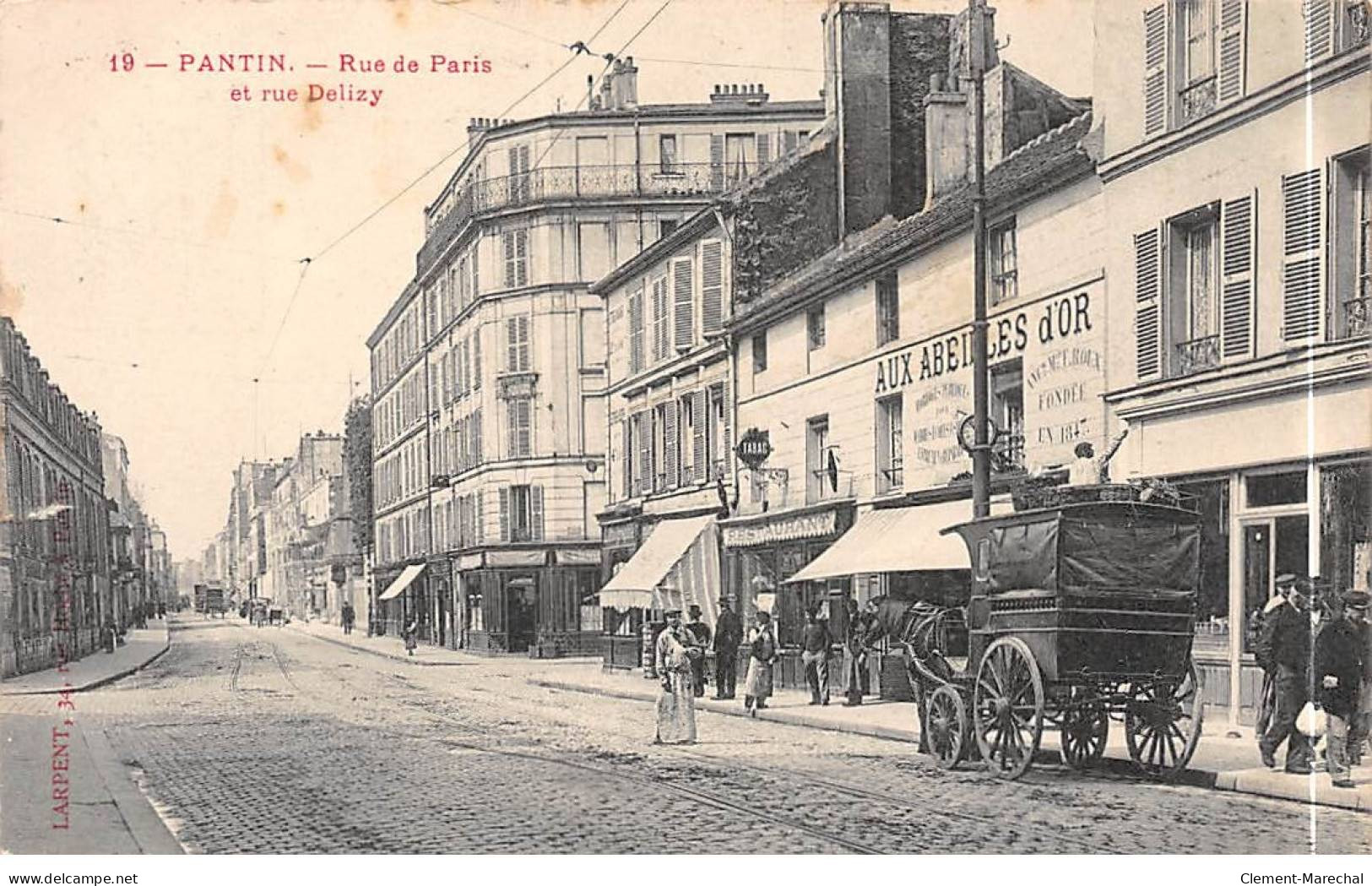 PANTIN - Rue De Paris Et Rue Delizy - Très Bon état - Pantin