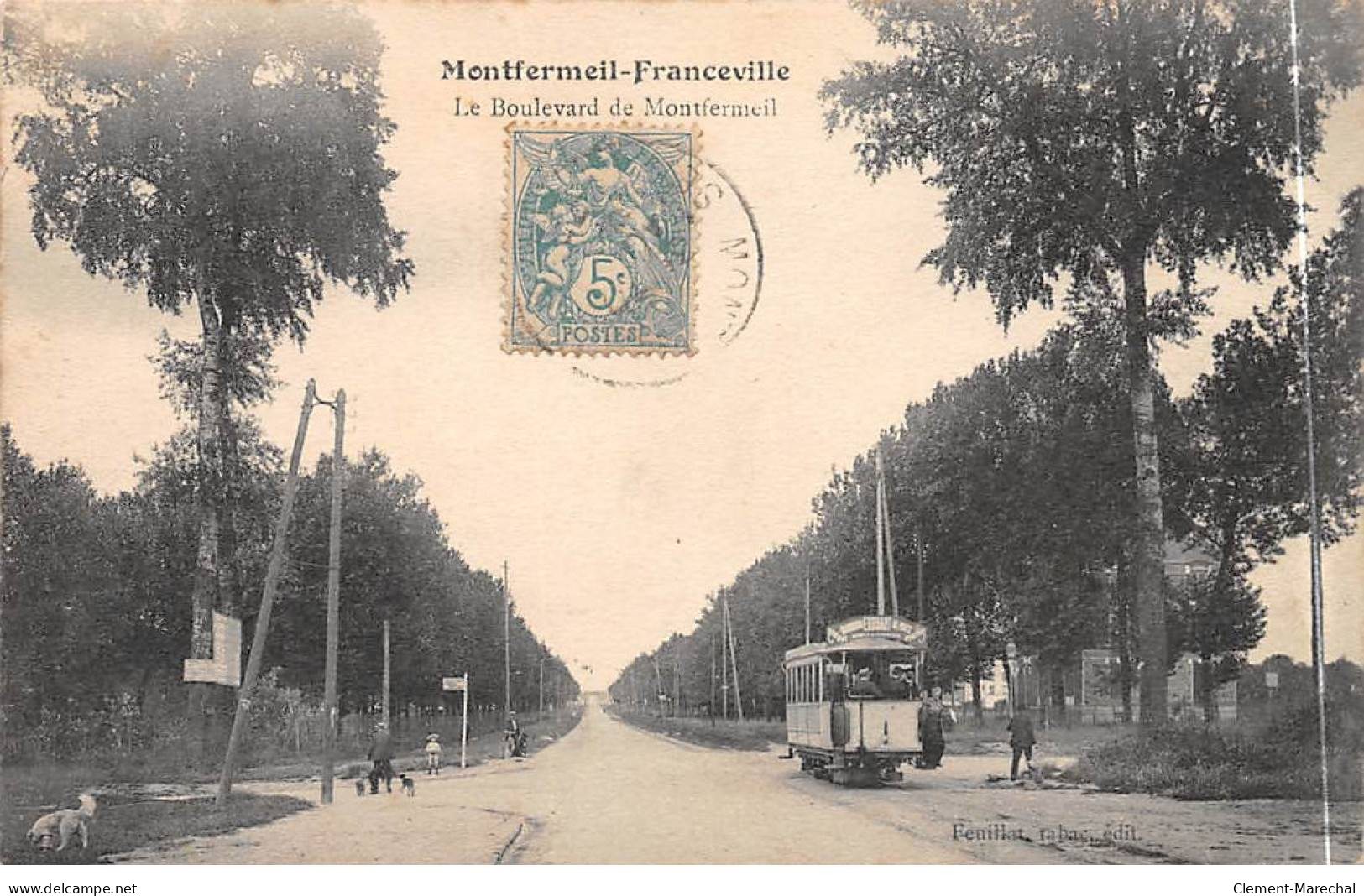 MONTFERMEIL FRANCEVILLE - Le Boulevard De Montfermeil - état - Montfermeil