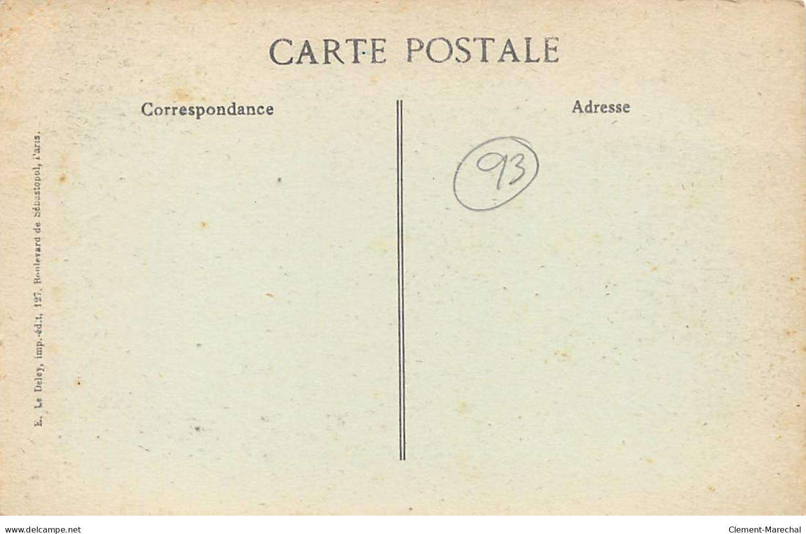 Catastrophe De LA COURNEUVE - 15 Mars 1918 - Très Bon état - La Courneuve