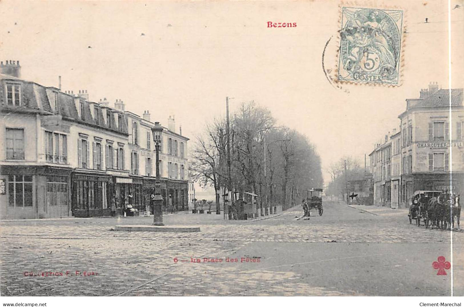 BEZONS - La Place Des Fêtes - Très Bon état - Bezons