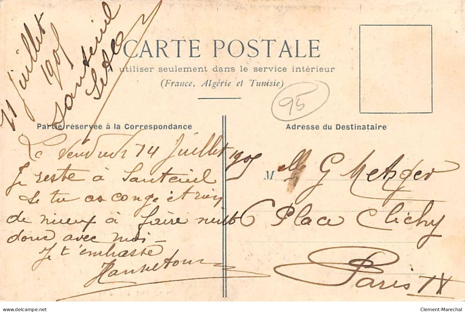 J'arrive De PONTOISE - Original De Gustave Doré - Très Bon état - Pontoise