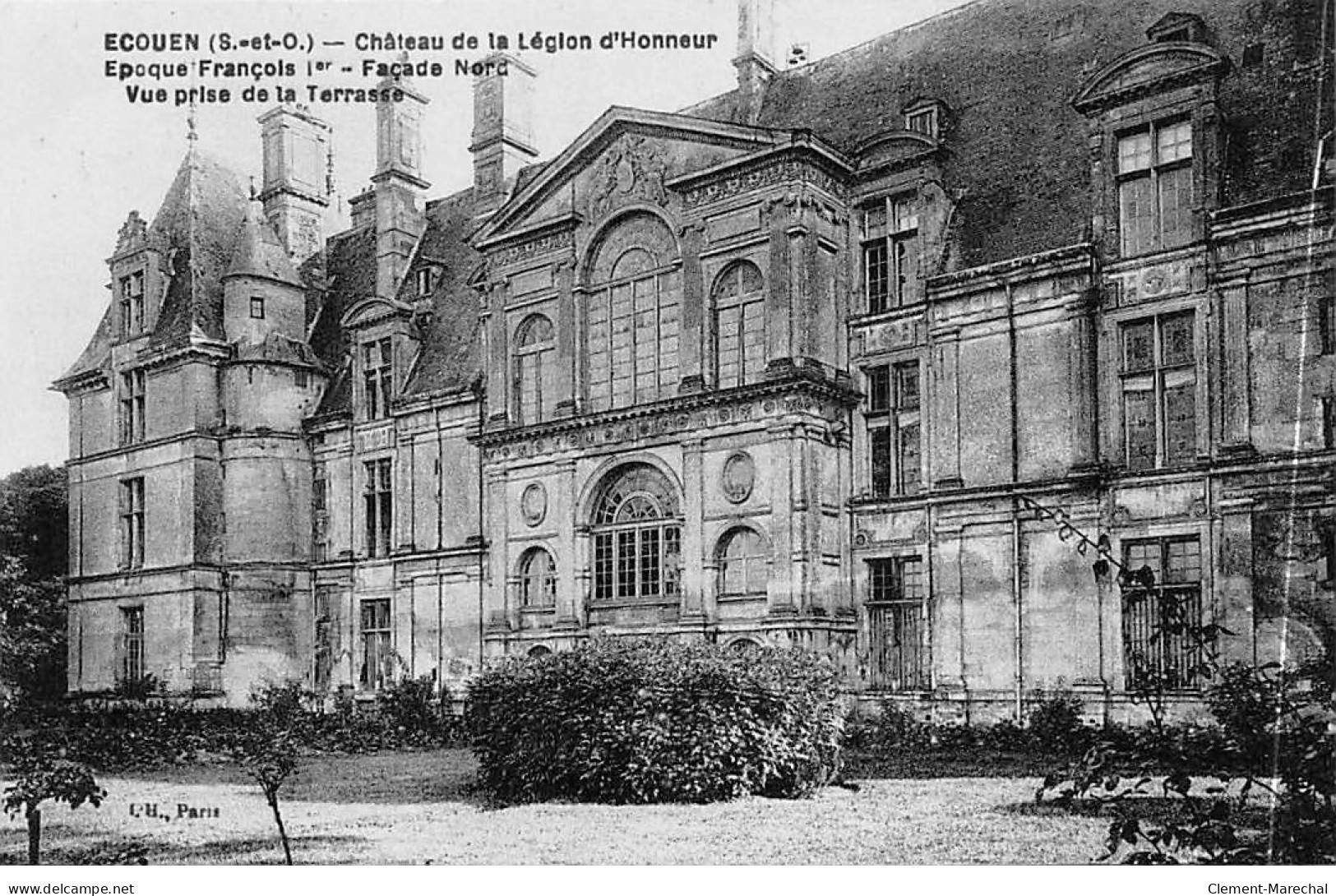 ECOUEN - Château De La Légion D'Honneur - Vue Prise De La Terrasse - Très Bon état - Ecouen